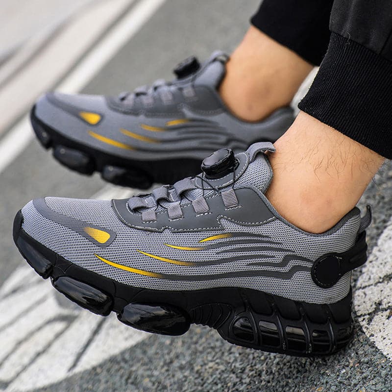 Stilvolle unisex Sicherheitsschuhe mit rutschfesten Noppen