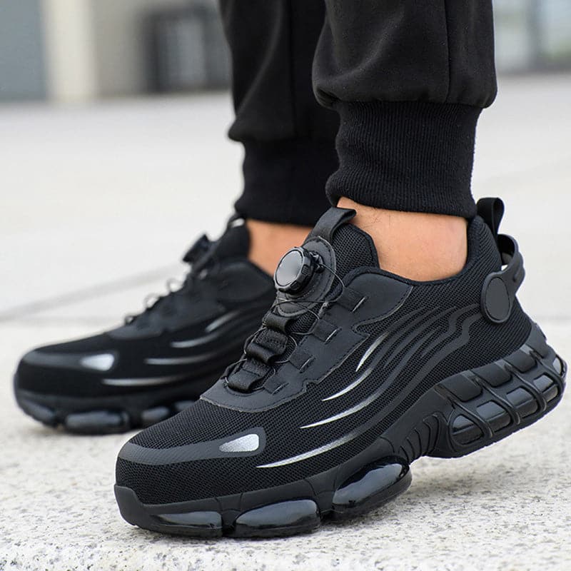 Stilvolle unisex Sicherheitsschuhe mit rutschfesten Noppen