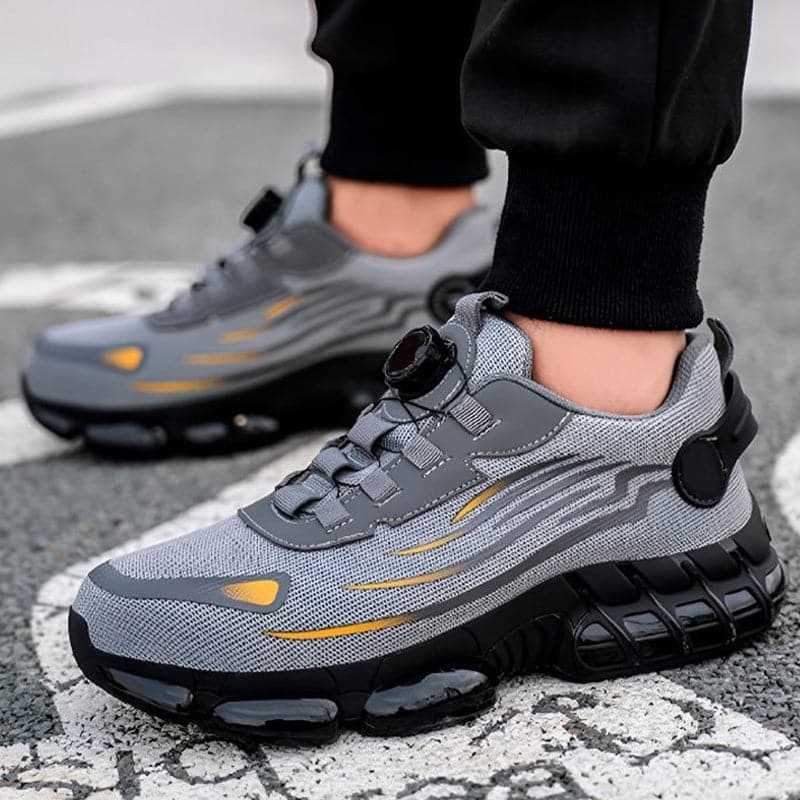 Stilvolle unisex Sicherheitsschuhe mit rutschfesten Noppen