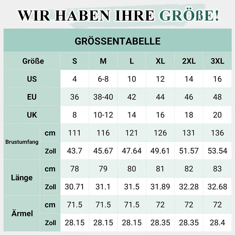 Gestrickte Patchwork-Pufferjacke für Damen